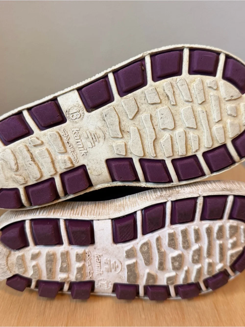 Kamik Riptide Purple Girls' Waterproof Rain Boots